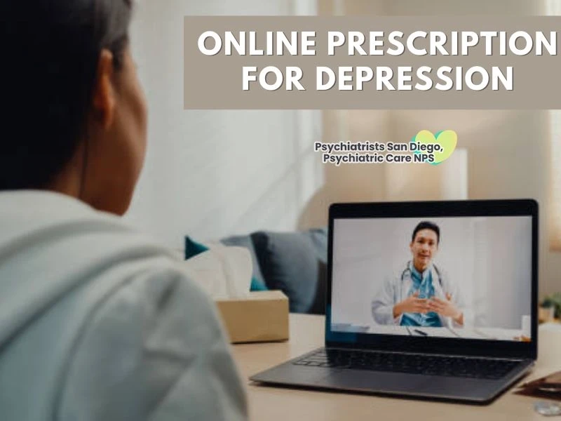 New Era of Mental Care: Online Prescription For Depression For You