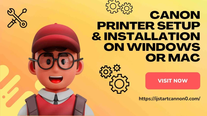 Instructions for Setting Up a Canon IJ Printer with USB - http://ij.start.canon