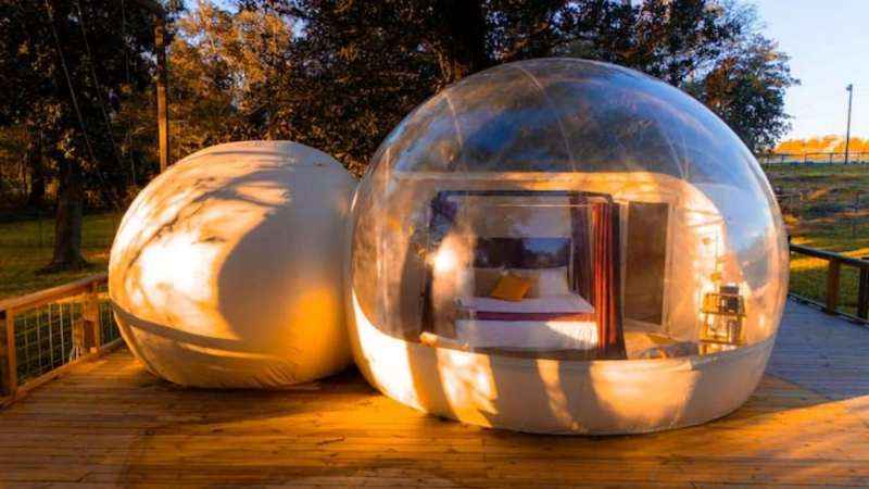 How Are Sky Dome Glamping Spots Changing Weekend Travel in Texas?
