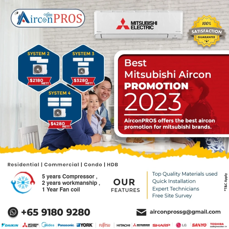 Best Mitsubishi Aircon Promotion company in 2023