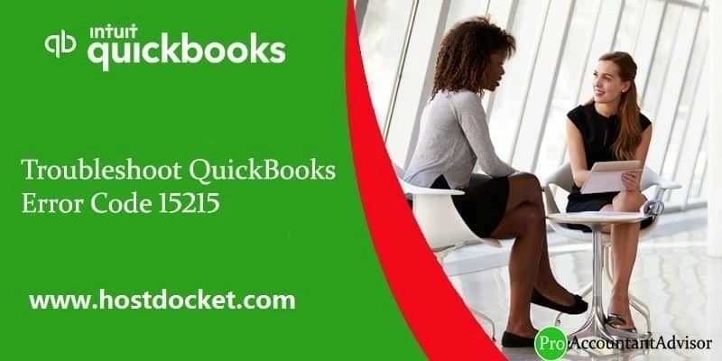 What is QuickBooks Error Code 15215 and How to Resolve it?