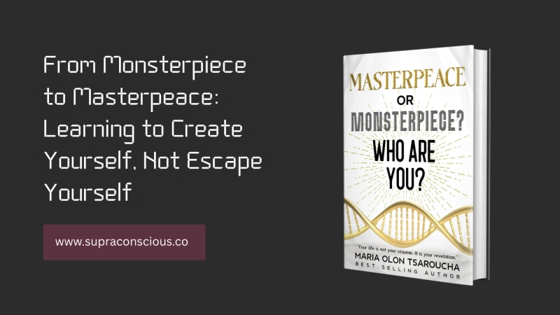 From Monsterpiece to Masterpeace: Learning to Create Yourself, Not Escape Yourself