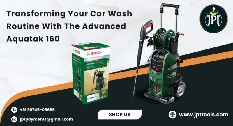 Transforming Your Car Wash Routine with the Advanced Aquatak 160