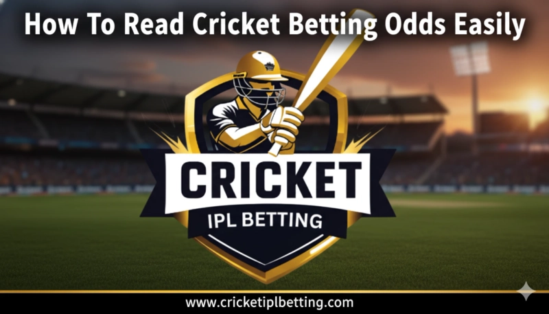 How to Read Cricket Betting Odds Easily