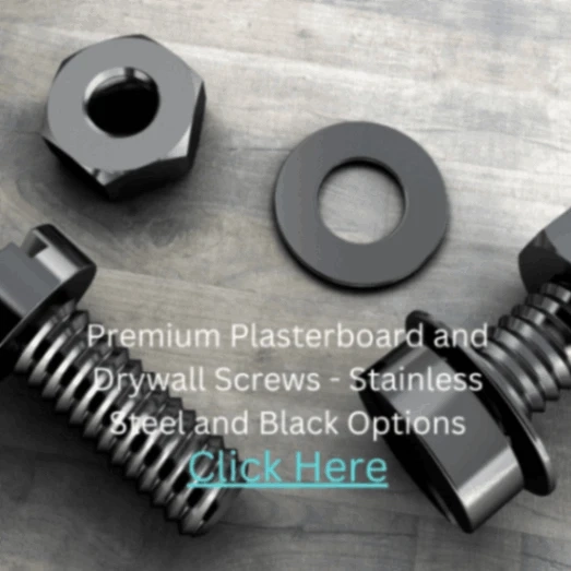 Premium Plasterboard and Drywall Screws - Stainless Steel and Black Options | WeSupply Fixings