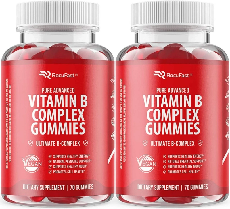 Vitamin B Gummies- B Complex Vitamins Energy Supplement