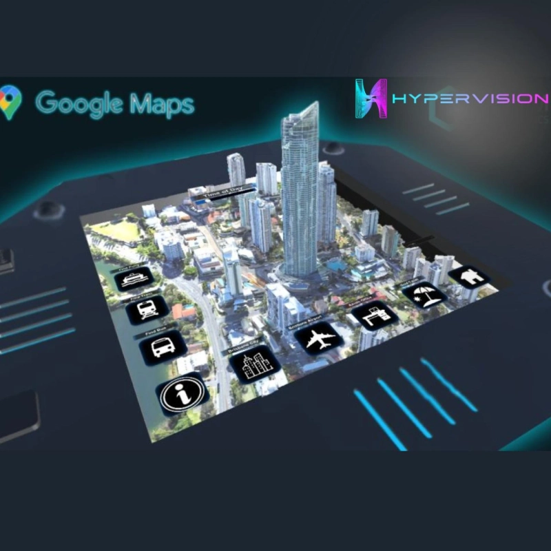 Real-Time Mapping Meets Hypervision's Holograms.