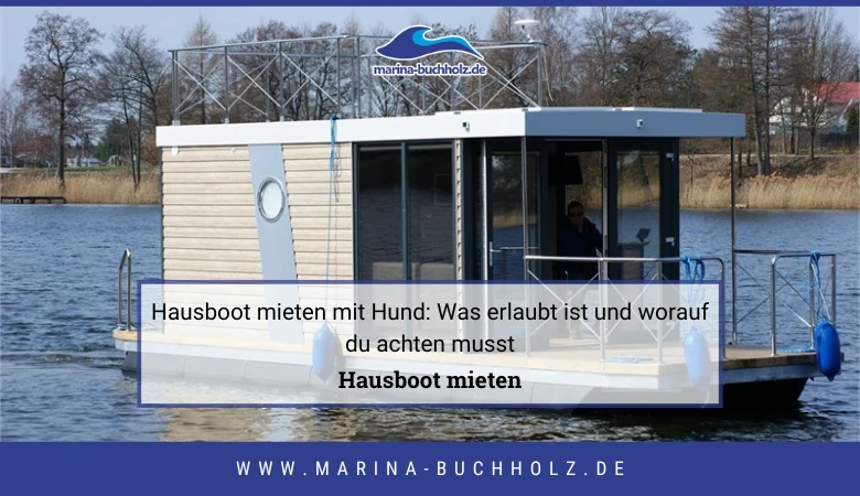 🐾 Hausboot mieten mit Hund: Was erlaubt ist und worauf du achten musst