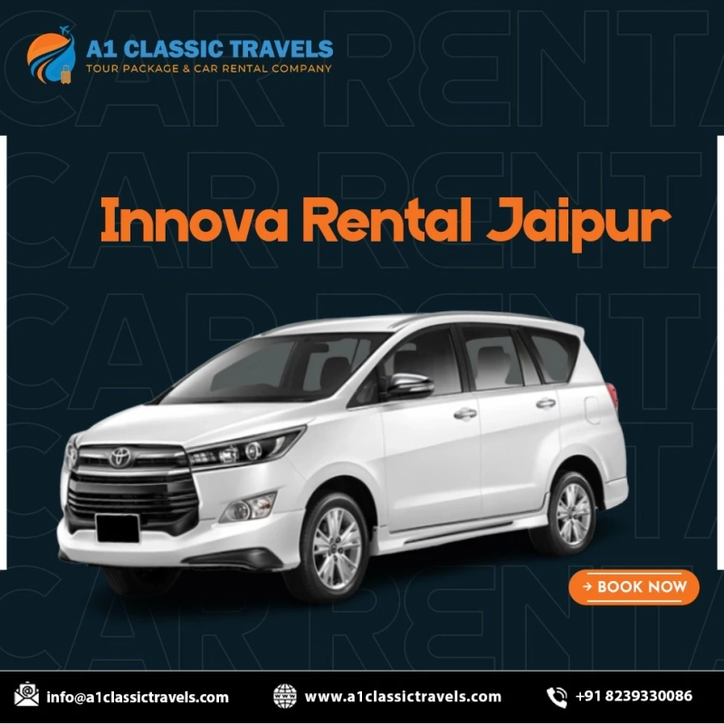 Innova Car Rental in Jaipur – Affordable & Comfortable Travel Solutions
