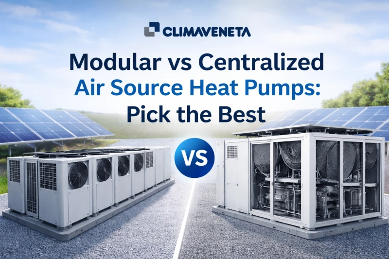 Modular vs Centralized Air Source Heat Pumps: Pick the Best
