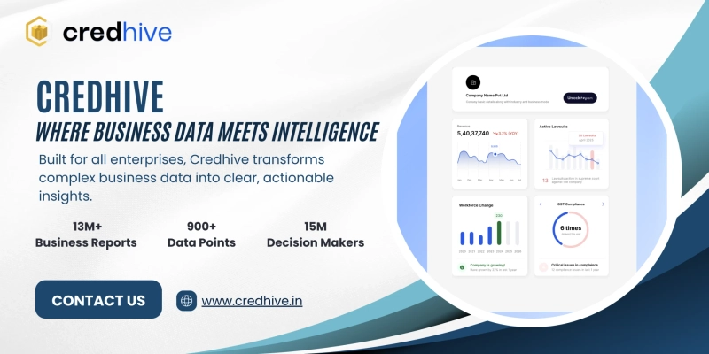 How Credhive Supports Business Intelligence for Indian Company Searches