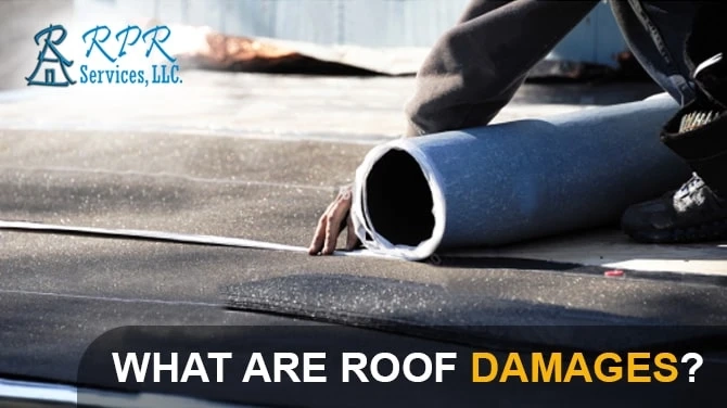 What is roof damage and how it is repaired?