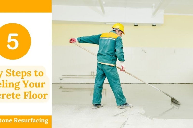 5 Easy Steps to Leveling Your Concrete Floor