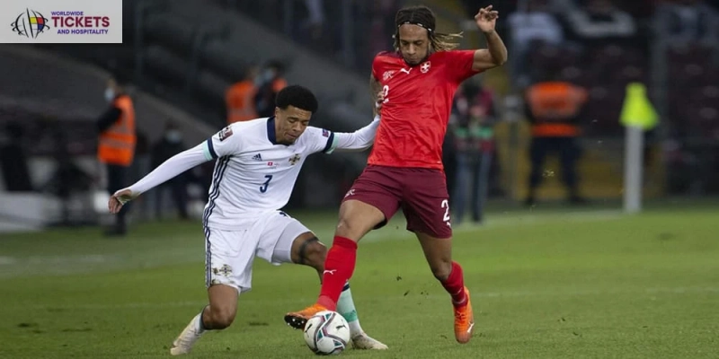 Switzerland Football World Cup Tickets: Switzerland close gap on Italy by beating N Ireland 2-0