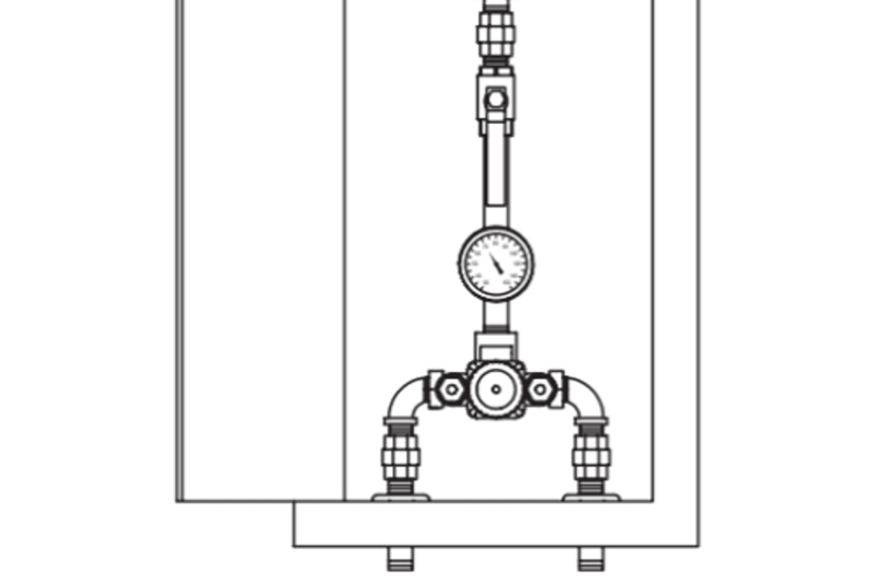 Basic Maintenance for a Symmons Mixing Valve (7-500B Symmons TempControl TMV)
