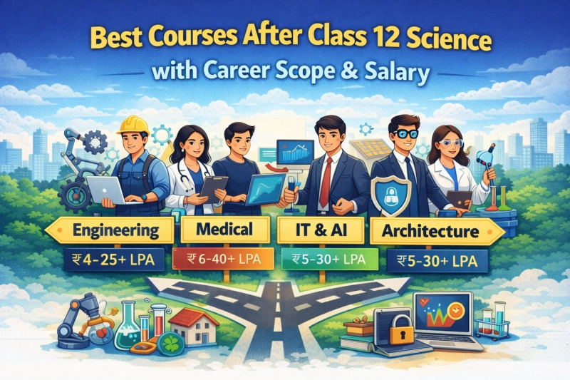 Best Courses After Class 12 Science with Career Scope & Salary