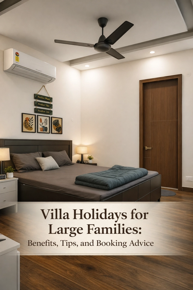 Villa Holidays for Large Families: Benefits, Tips, and Booking Advice