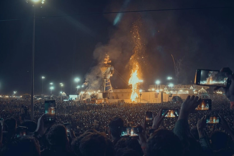 The Legend of the Ravan: Witnessing India’s “Evil” Go Up in Flames on Dussehra