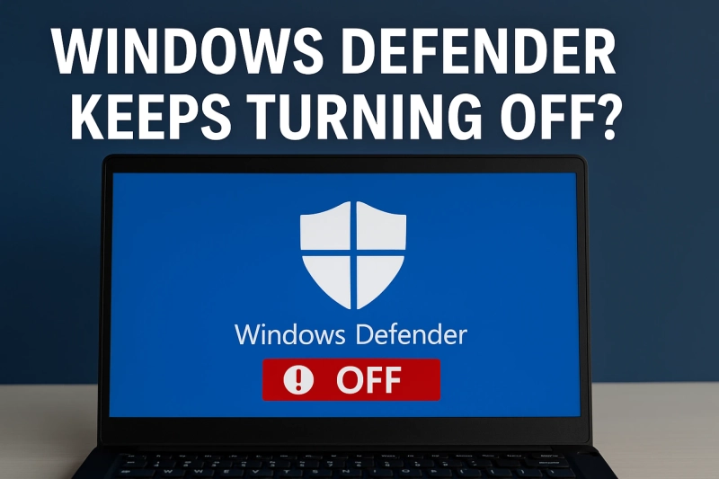 Windows Defender Keeps Turning Off? Here’s How to Fix