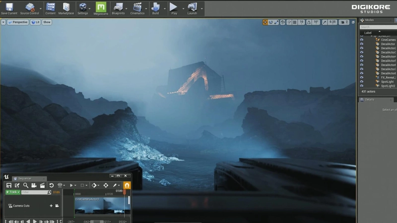 Creating the Unreal with Unreal Engine: A Short Overview