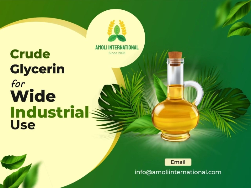 Crude Glycerin For Wide Industrial Use