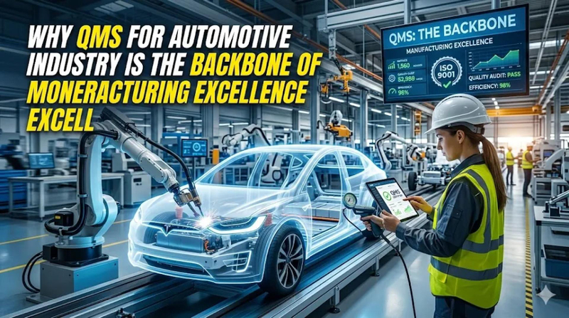 Why QMS for Automotive Industry Is the Backbone of Modern Manufacturing Excellence