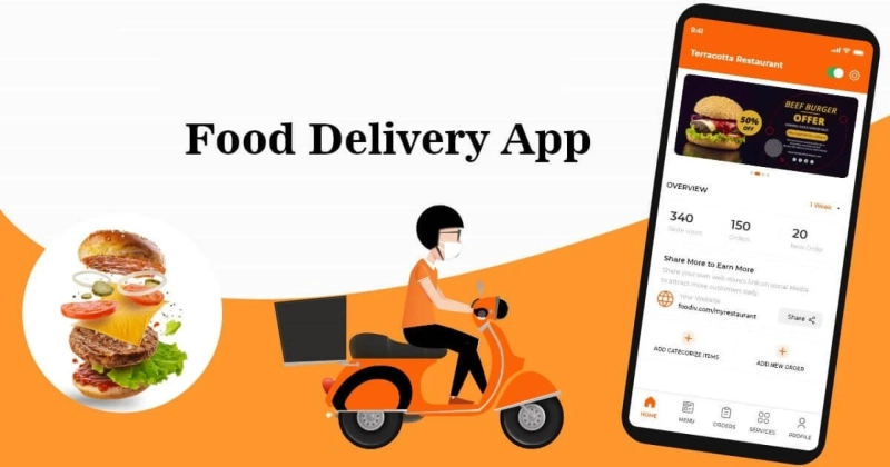 Food Application for Organic Restaurant Services – 2024