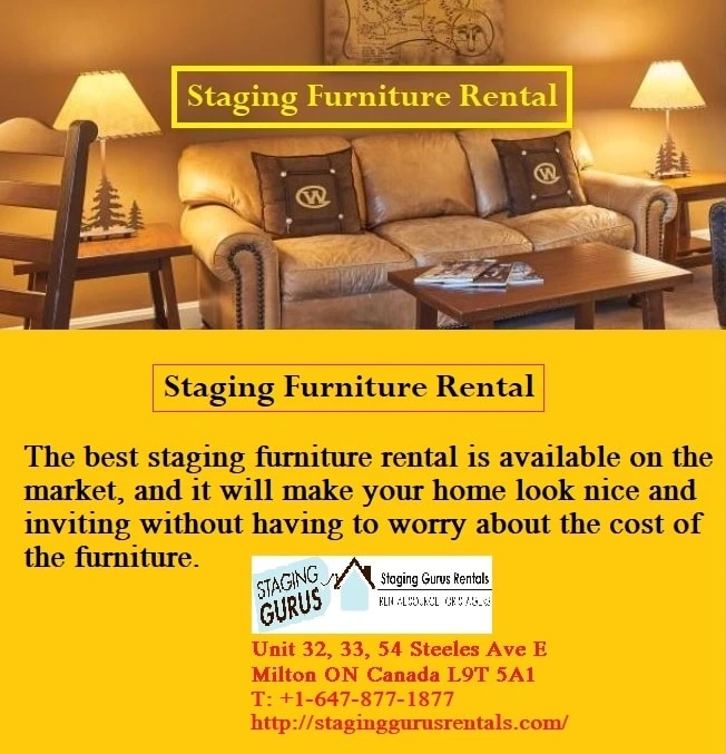 Staging Furniture Rental