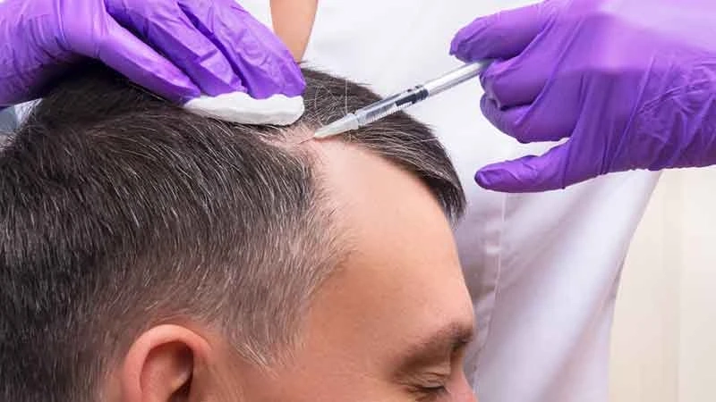 Mesotherapy and injection nib restoration