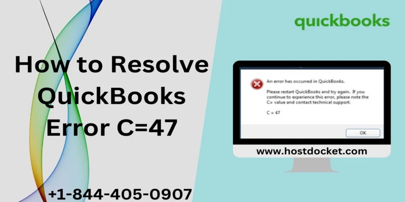 How to Fix QuickBooks Error Code C=47?