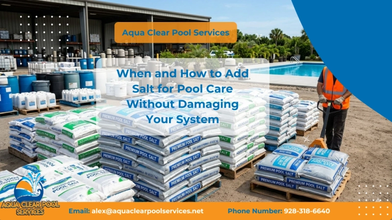 When and How to Add Salt for Pool Care Without Damaging Your System