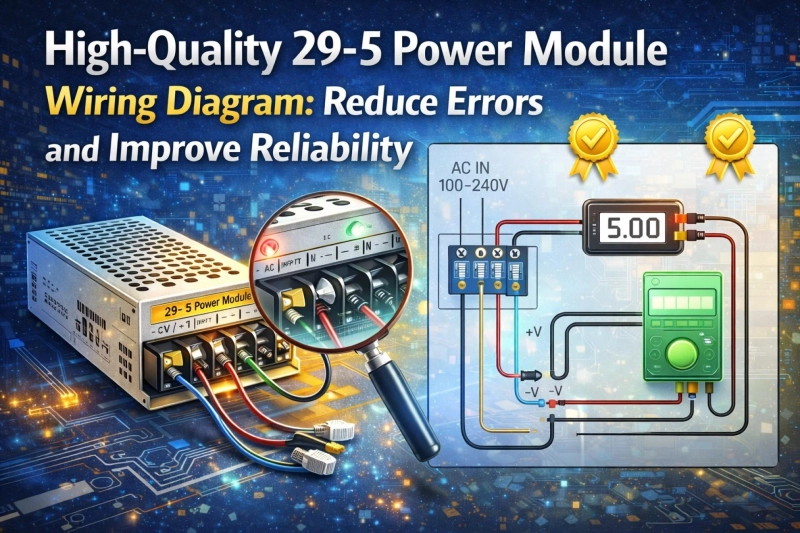 High-Quality 29-5 Power Module Wiring Diagram: Reduce Errors and Improve Reliability