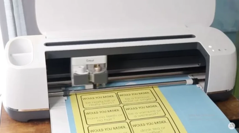 what is the print then cut feature on cricut