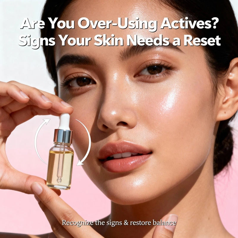 Are You Over-Using Actives? Signs Your Skin Needs a Reset?