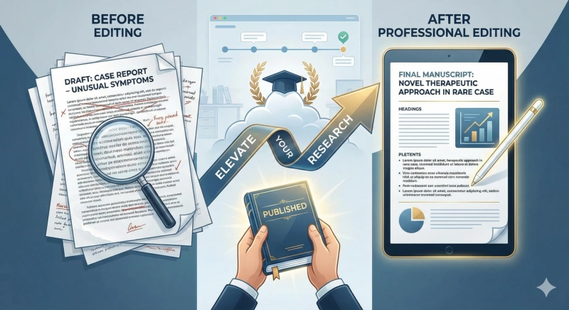 How Professional Editing Services Elevate Your Scientific Manuscripts and Case Reports