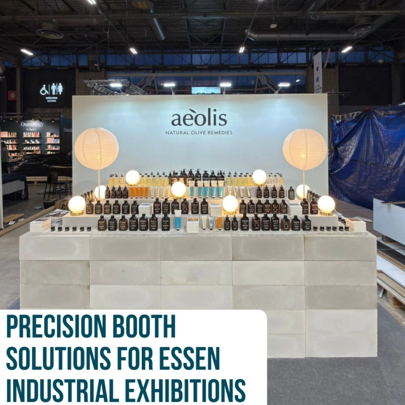 Precision Booth Solutions for Essen Industrial Exhibitions