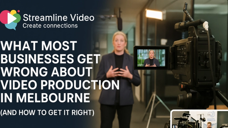 What Most Businesses Get Wrong About Video Production in Melbourne (And How to Get It Right)j