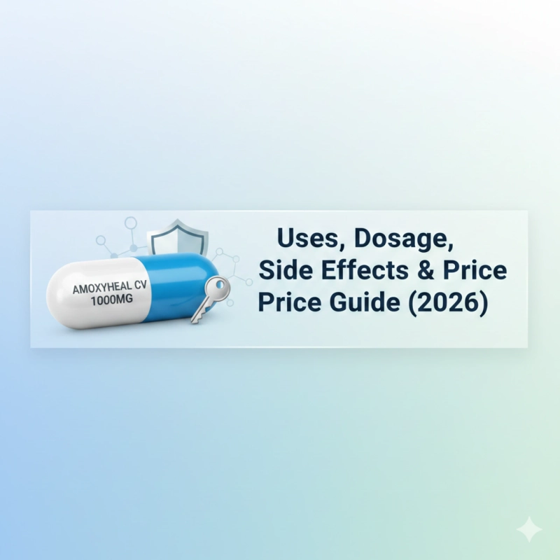 Amoxyheal CV 1000mg: Uses, Dosage, Side Effects & Price Guide (2026)