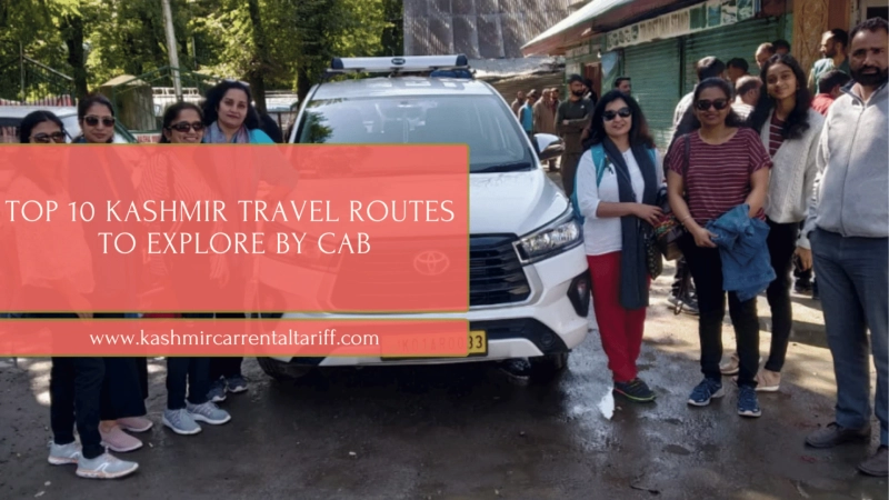 Honeymoon Cab in Kashmir: A Romantic Journey for Newlyweds
