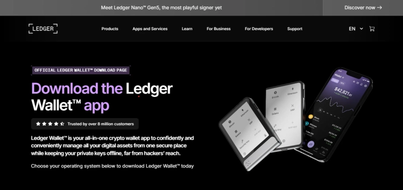 Ledger® Hardware Wallet – Secure Your Cryptocurrency with Confidence®