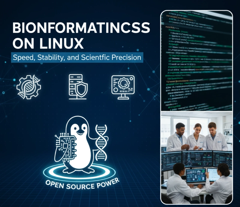 Bioinformatics on Linux: Speed, Stability, and Scientific Precision 