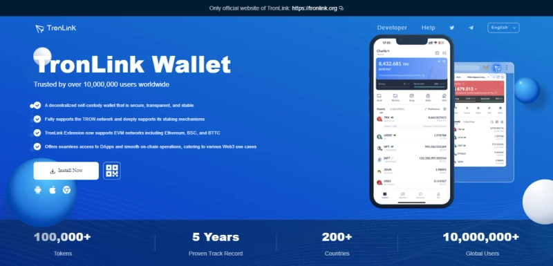 TronLink Wallet | Download Extension — Secure Blockchain Wallet