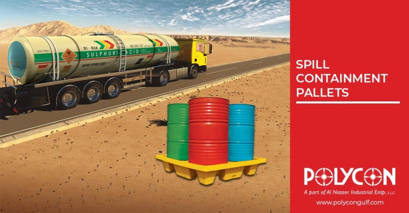 5 Reasons to Use a Spill Containment Pallet When Transporting Hazardous Materials
