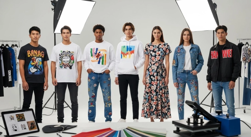12 Custom Printed Clothing for Men in the UK