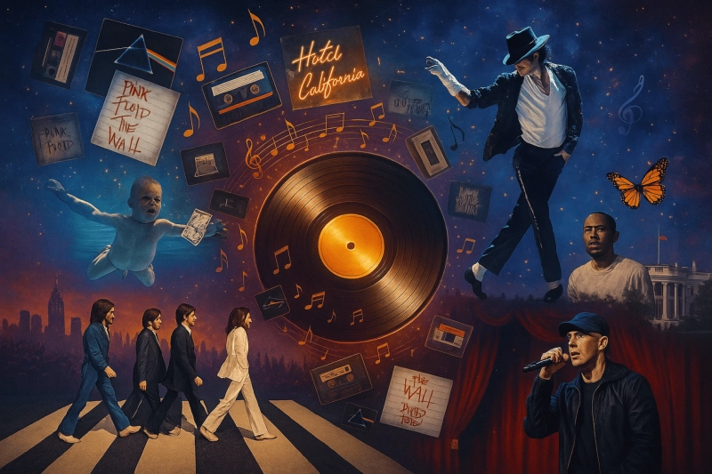 Top 10 greatest music Albums of All Time