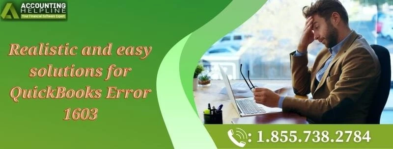 An easy method to troubleshoot QuickBooks Error 1603