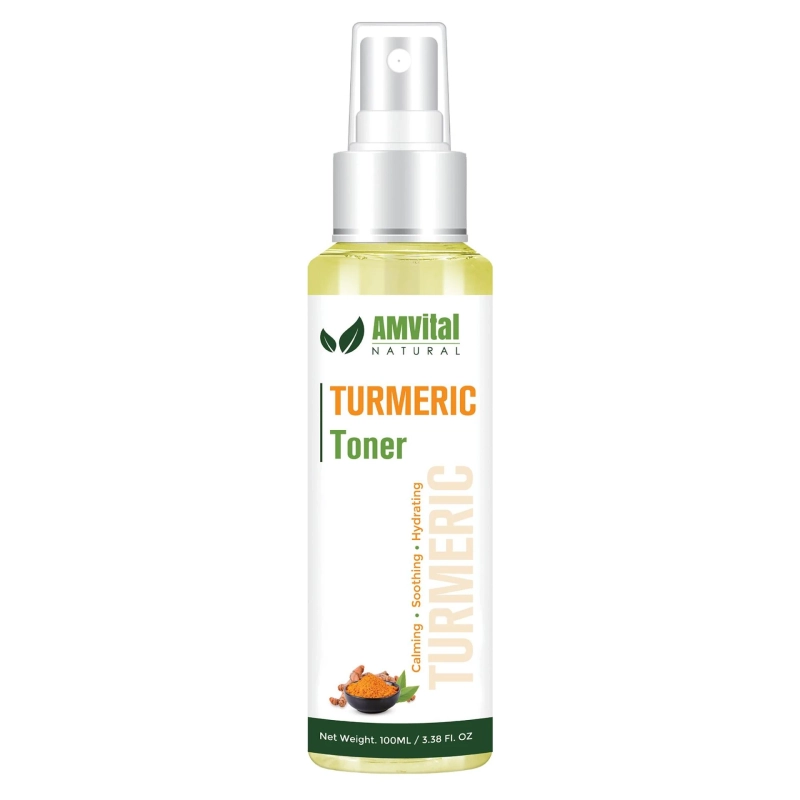 Unveil Beautiful Skin with AMVital's Turmeric Toner: Dark Spot Corrector