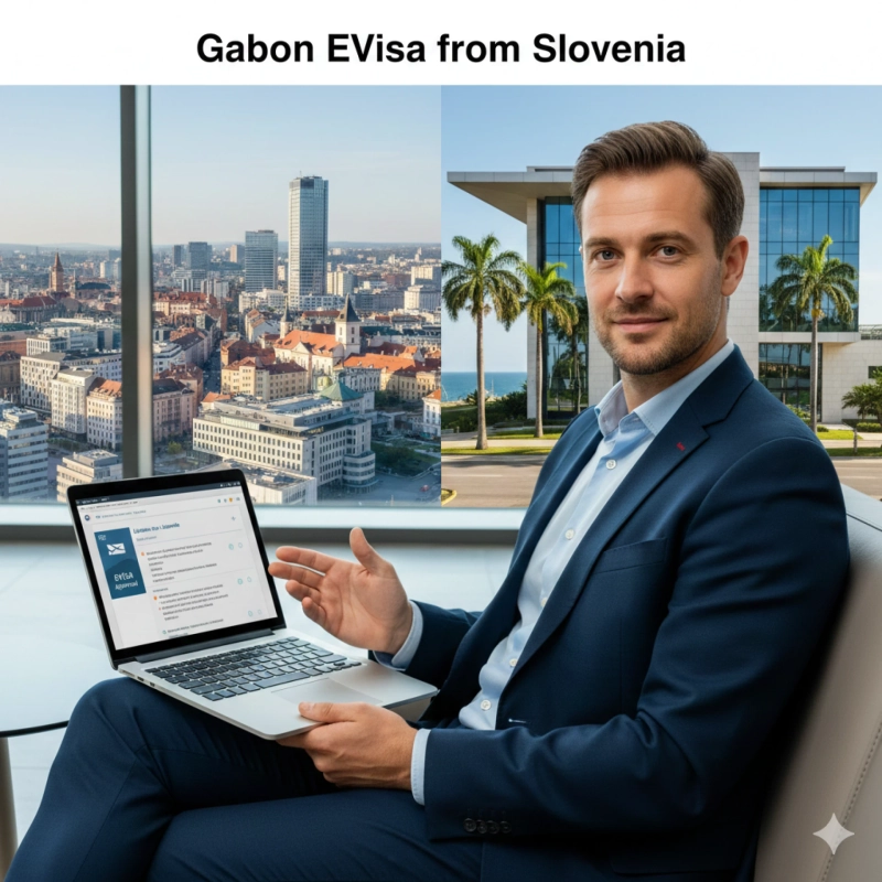 Gabon eVisa from Slovenia