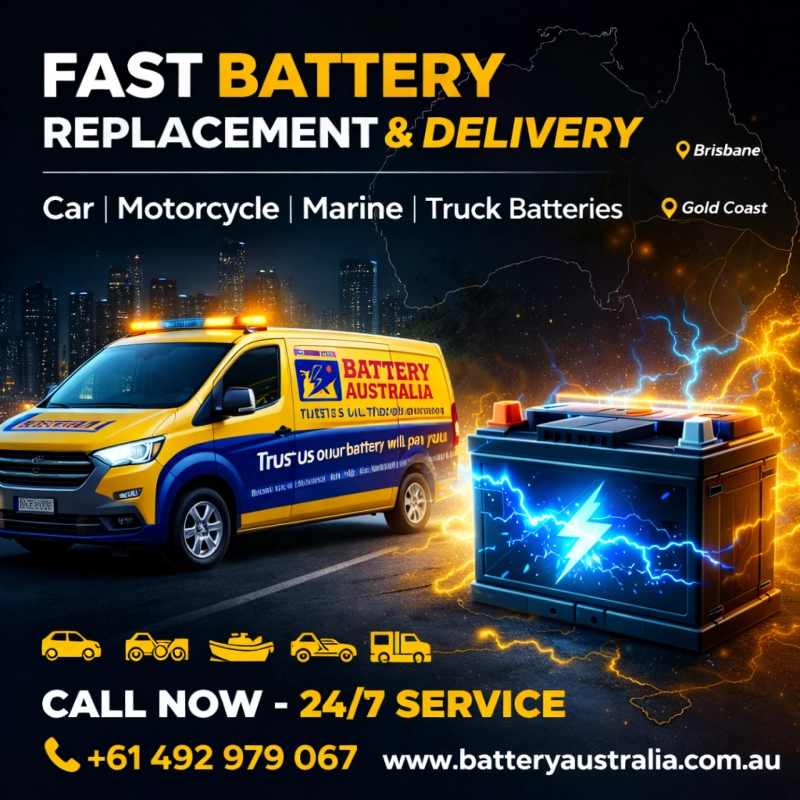 Trusted Car Battery Replacement Services in Brisbane, Australia
