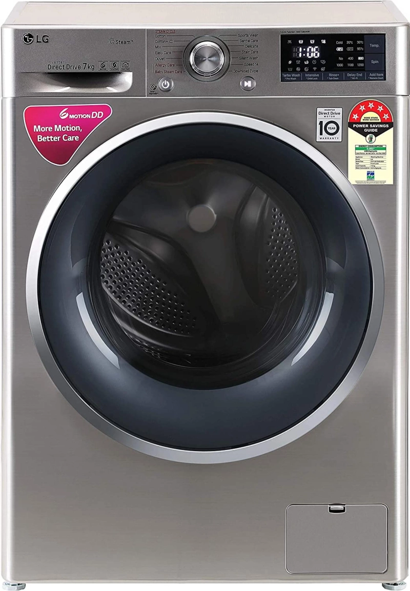 Best Front Loading Washing Machine in India (7 Kg, 5 Star Ratings) 2021 | Famous Review